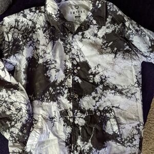 Empyre tie dye rain jacket - L